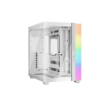 be quiet! Be Quiet! Light Base 600 DX ARGB Gaming Case w/ Glass Front & Side, ATX, Invertible, 1.33M ARGB Strip & Controller, USB-C, Asus BTF Compatible, White