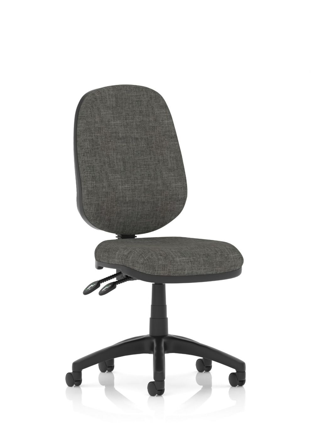 Dynamic Luna II Lever Task Operator Chair Charcoal