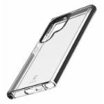 Cellularline Tetra Force Strong Guard - Galaxy S24 Ultra Ultra-protective, anti-shock flexible case with integrated Microban® antibacterial technology