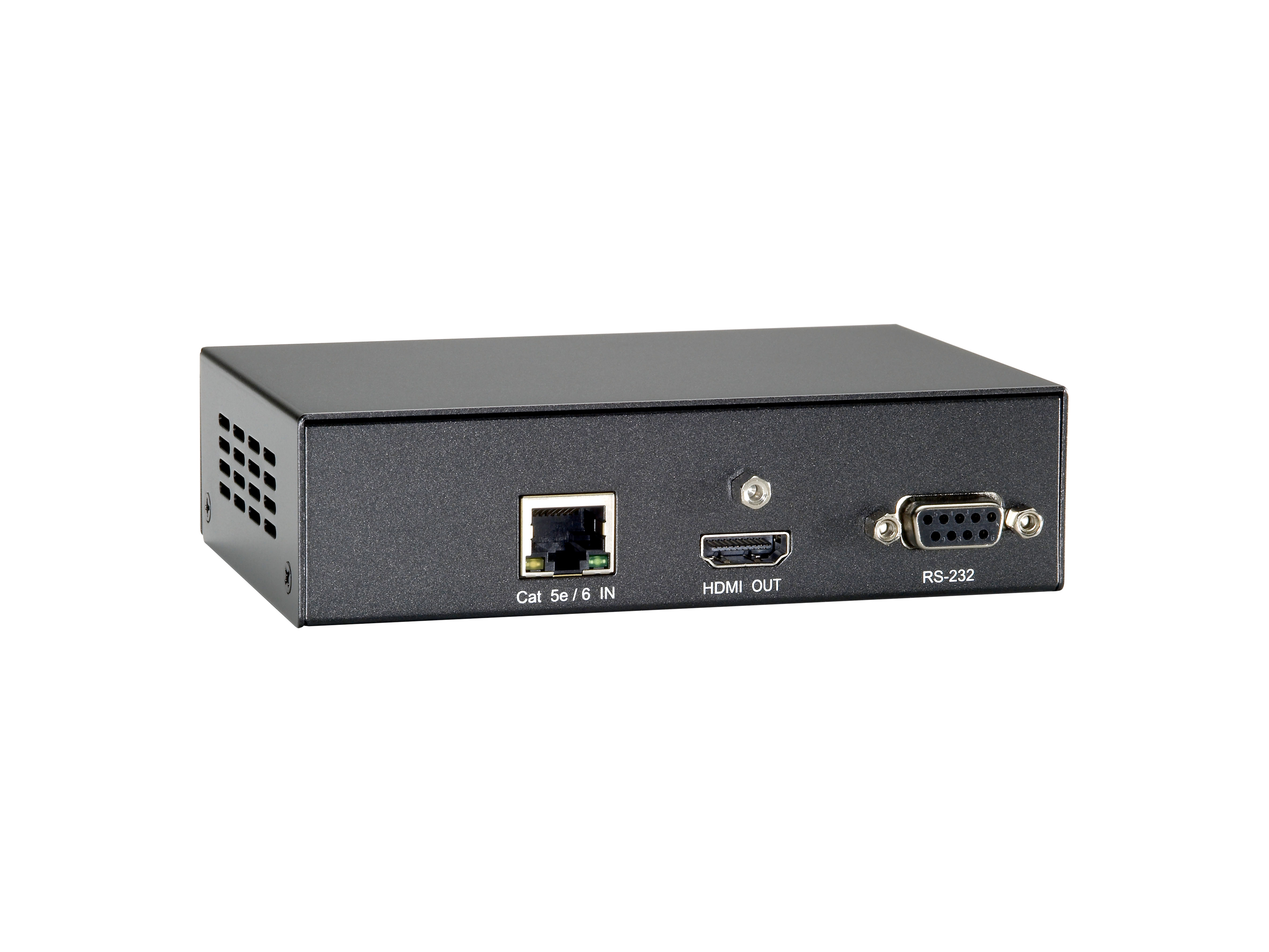 Image of LevelOne HDMI over Cat.5 Receiver, HDBaseT, 100m, 802.3af PoE