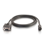 C2G DB9 - RS-232 serial cable Black 72" (1.83 m)