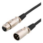 Deltaco XLR-1150 audio cable 15 m Black