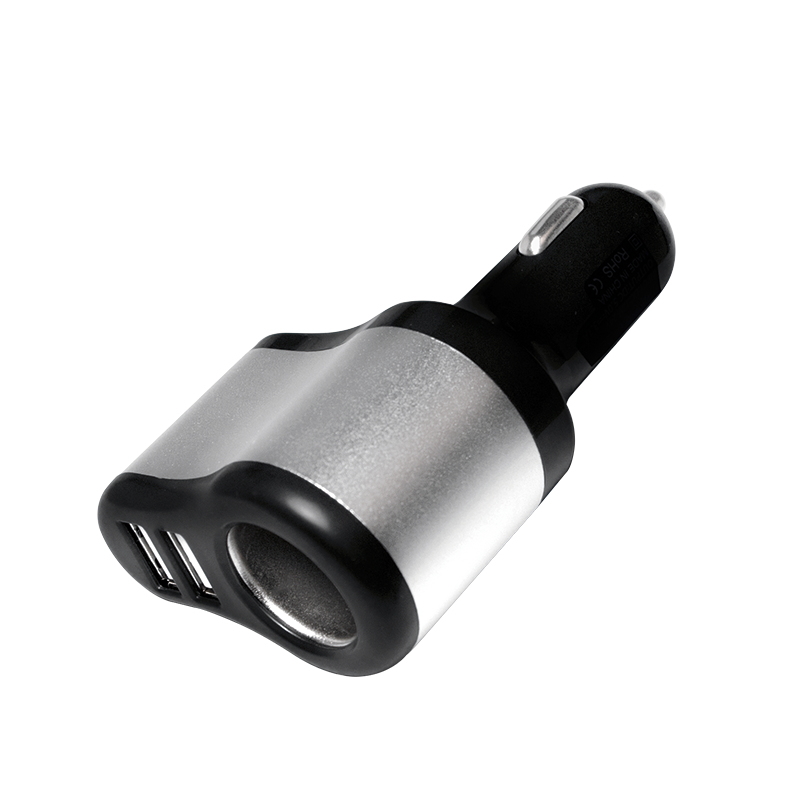 Image of LogiLink 3 in 1 Universal Charger with 2x USB and 1x Cigarette Socket