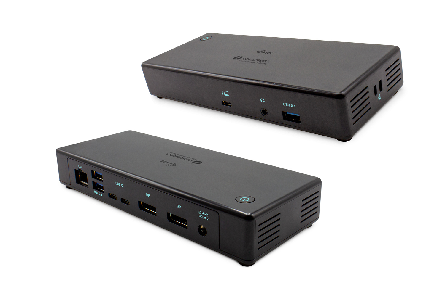 Image of i-tec Thunderbolt3/USB-C Dual DisplayPort 4K Docking Station +...