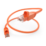 UNC PC6A-07F-ORG-S networking cable Orange 83.9" (2.13 m) Cat6a