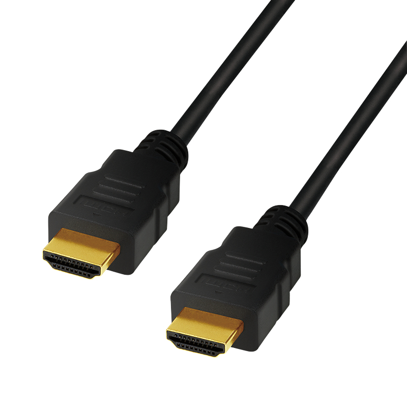 Image of LogiLink CH0077 HDMI cable 1 m HDMI Type A (Standard) Black