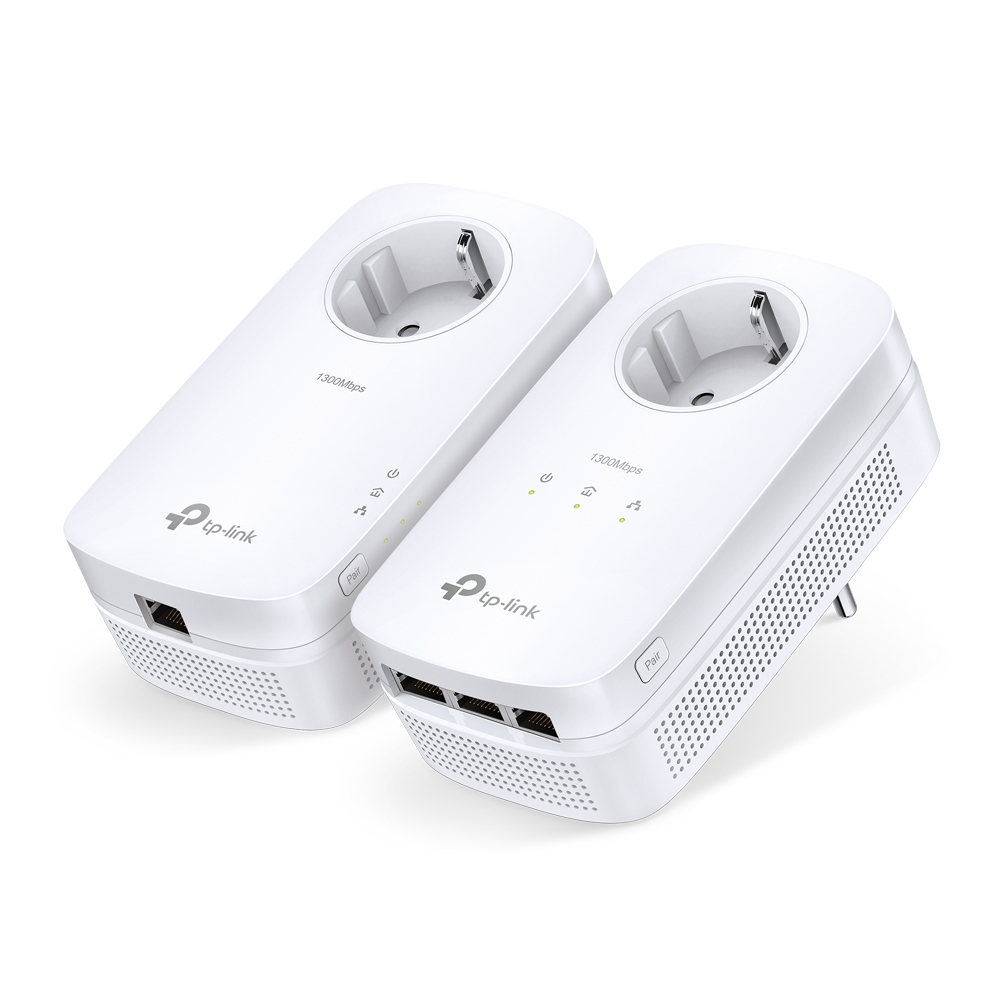 Image of TP-Link TL-PA8033P KIT PowerLine network adapter 1300 Mbit/s...