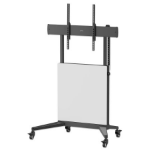 Manhattan Trolley Mount Stand for TV & Monitors (tool free height adjust), For screens:60" to 100",VESA:all between 200x200 to 1000x600mm -check the dimensions of the four mounting holes on back of screen to ensure it fits,Max 80kg,Height 1240 to 1560mm,L