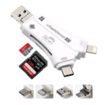 CoreParts MMUSB-UNI-ADAPTER USB flash drive White