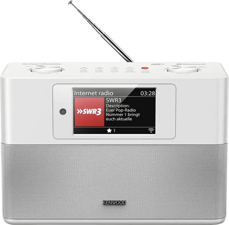 Kenwood CRST200SW Portable Digital White
