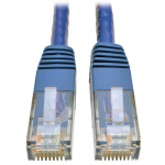 Tripp Lite N200-006-BL Cat6 Gigabit Molded (UTP) Ethernet Cable (RJ45 M/M), Blue, 6 ft. (1.83 m)