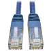 Tripp Lite N200-006-BL networking cable Blue 72" (1.83 m) Cat6 U/UTP (UTP)