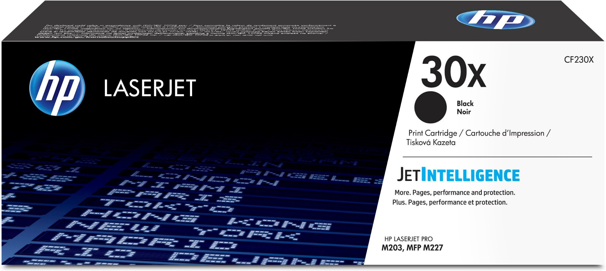 HP CF230X/30X Toner-kit, 3.5K pages ISO/IEC 19752 for HP Pro M 203 HP CF230X/30X Toner-kit, 3.5K pages ISO/IEC 19752 for HP Pro M 203