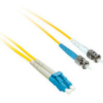 C2G 6m LC/ST Duplex 9/125 Single-Mode Fiber Patch Cable fiber optic cable 236.2" (6 m) Yellow