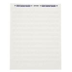 Brady 24570 Translucent, White Self-adhesive printer label