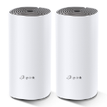 TP-LINK Deco E4 2-pack wireless router Dual-band (2.4 GHz / 5 GHz) Fast Ethernet White