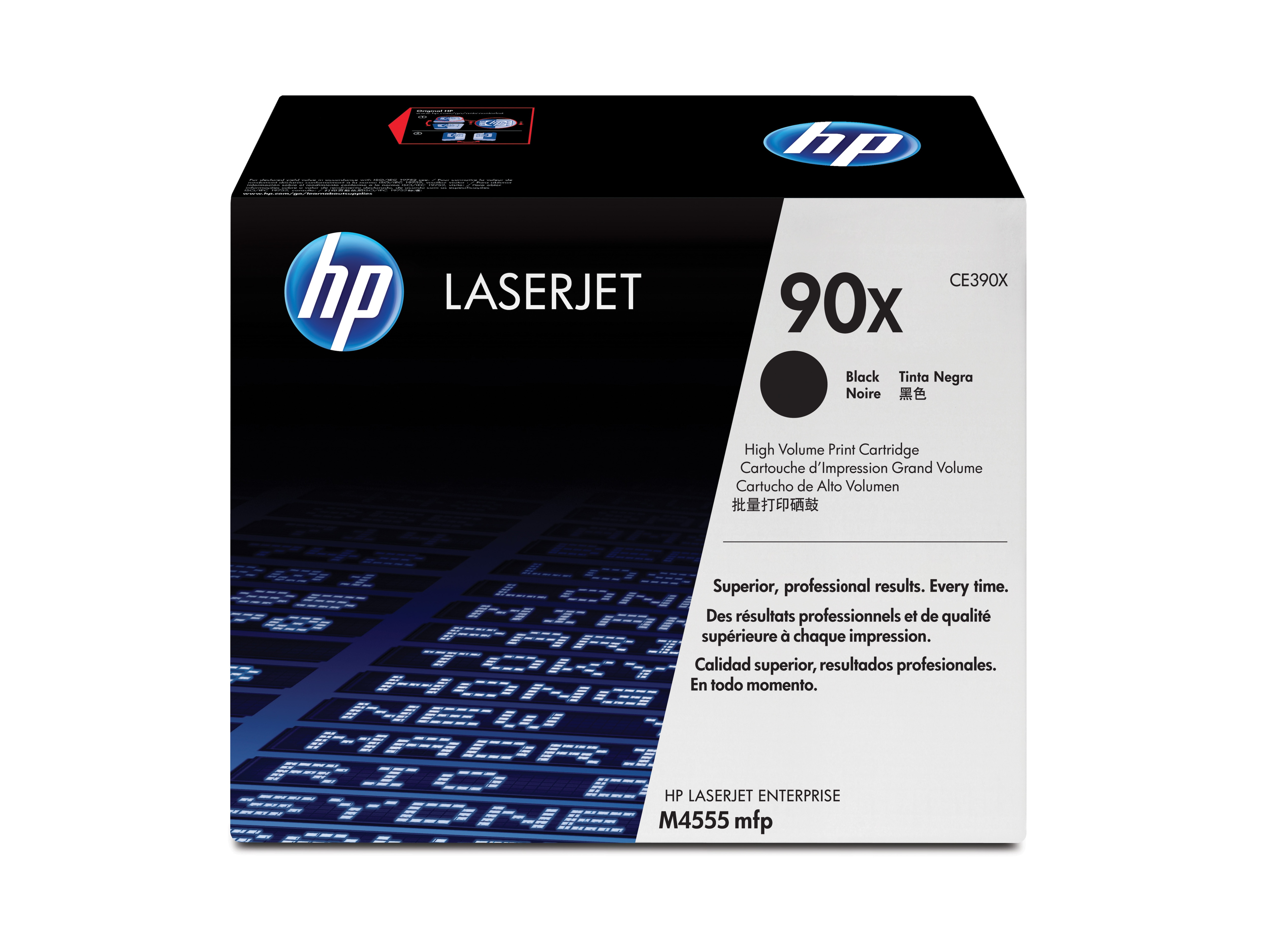 Image of HP CE390X/90X Toner cartridge black, 24K pages ISO/IEC 19752 for...