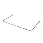 Middle Atlantic Lace Bar 10 Inch Offset, 90° Round Bend - 10 Pieces