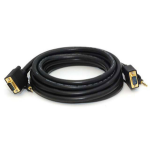 Monoprice VGA-3.5mm/VGA-3.5mm, M/M, 4.572 m 180" (4.57 m) VGA (D-Sub) + 3.5mm Black