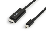 StarTech.com MDP2HDMM3MB video cable adapter 118.1" (3 m) Mini DisplayPort HDMI Black