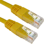 Cables Direct 0.15m Cat6 Patch Cable - Yellow