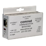 ComNet CLLFE1POEC network extender Network repeater Grey 10, 100 Mbit/s