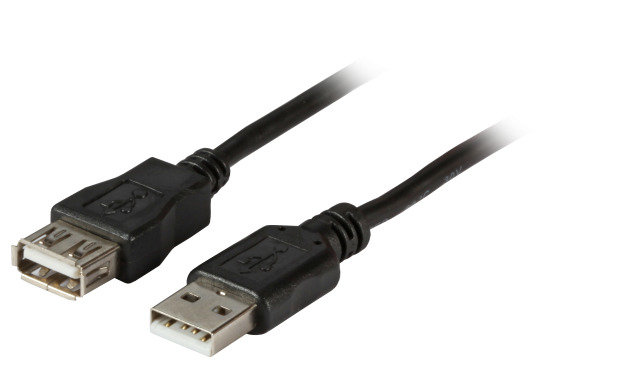 Image of EFB Elektronik K5248.1,8V2 USB cable 1.8 m USB 2.0 USB A Grey