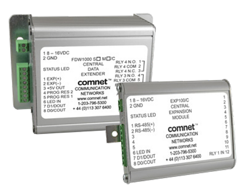ComNet EXP101/R network extender Network repeater Aluminium