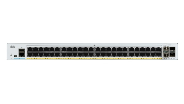Image of Cisco Catalyst C1000-48FP-4G-L network switch Managed L2 Gigabit...