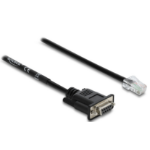 DeLOCK 64297 seriële kabel Zwart 2 m DB-9 RJ-45