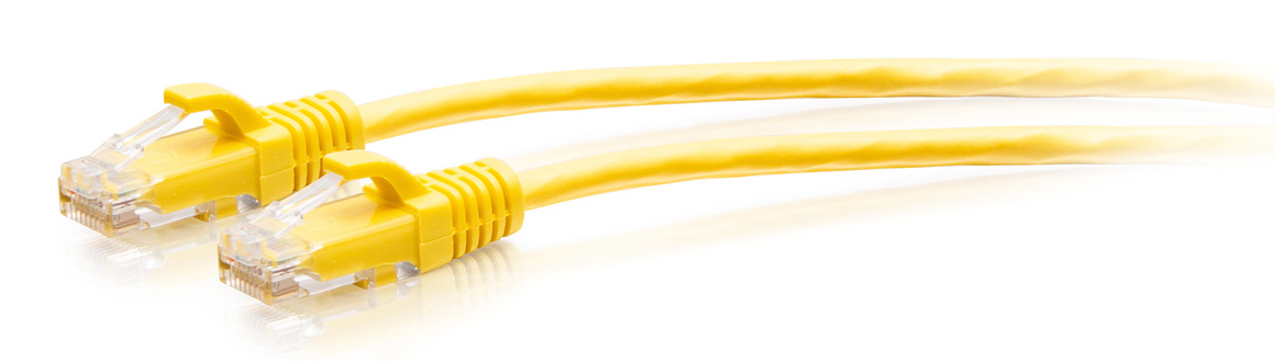 C2G 3m Cat6a Snagless Unshielded (UTP) Slim Ethernet Patch Cable - Yellow