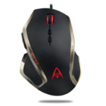 Adesso Multi-Color 9-Button Programmable Gaming Mouse