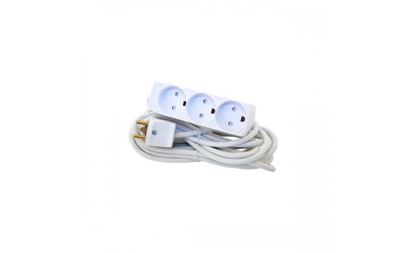 Mercodan 980270 power extension 7 m 3 AC outlet(s) White
