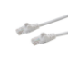 connektgear 15m RJ45 CAT5e UTP Stranded Flush Moulded Network Cable - 24AWG - White