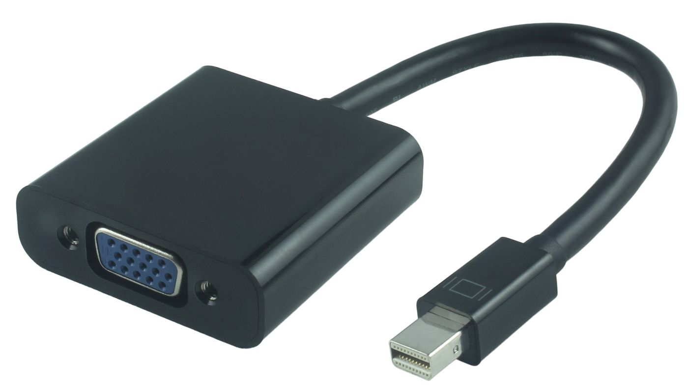 Microconnect Black Mdpvga2b Video Cable Adapter 0.15 M Mini Displayport Vga
