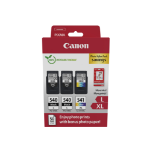 Canon 5224B015 inktcartridge 3 stuk(s) Origineel Zwart, Cyaan, Magenta, Geel