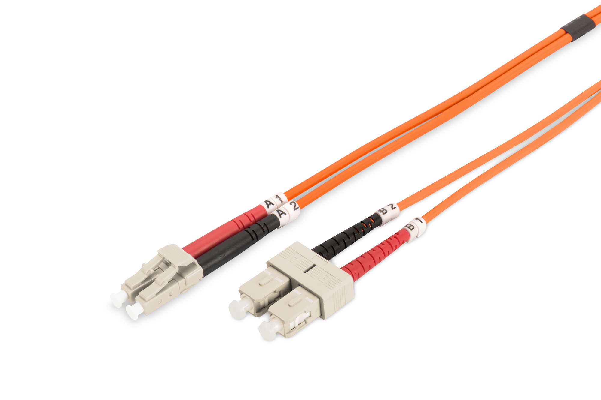 Image of Digitus Fiber Optic Multimode Patch Cord, LC / SC