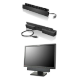 Lenovo USB Soundbar Black 2.0 channels 2.5 W