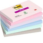 Post-It 7100259202 note paper Rectangle Blue, Green, Grey, Pink, Purple 90 sheets Self-adhesive