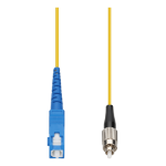 AddOn Networks 9m SC to FC Yellow OS2 Simplex OFNR (Riser-Rated) SMF Fiber Patch Cable