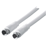 Schwaiger KVC30 532 coaxial cable 3 m F White