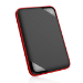 Silicon Power Armor A62 external hard drive 2 TB 2.5" USB Type-A 3.2 Gen 1 (3.1 Gen 1) Black, Red