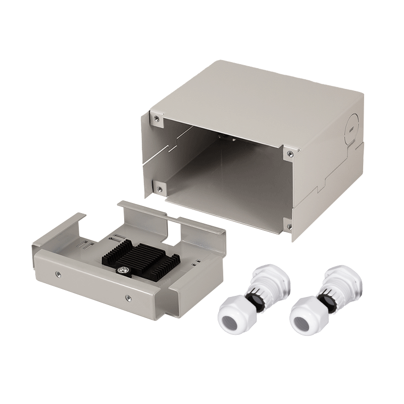 LogiLink Fiber Optic splice distributor for DIN rail, industrial