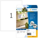 HERMA 10911 printeretiket Wit Zelfklevend printerlabel