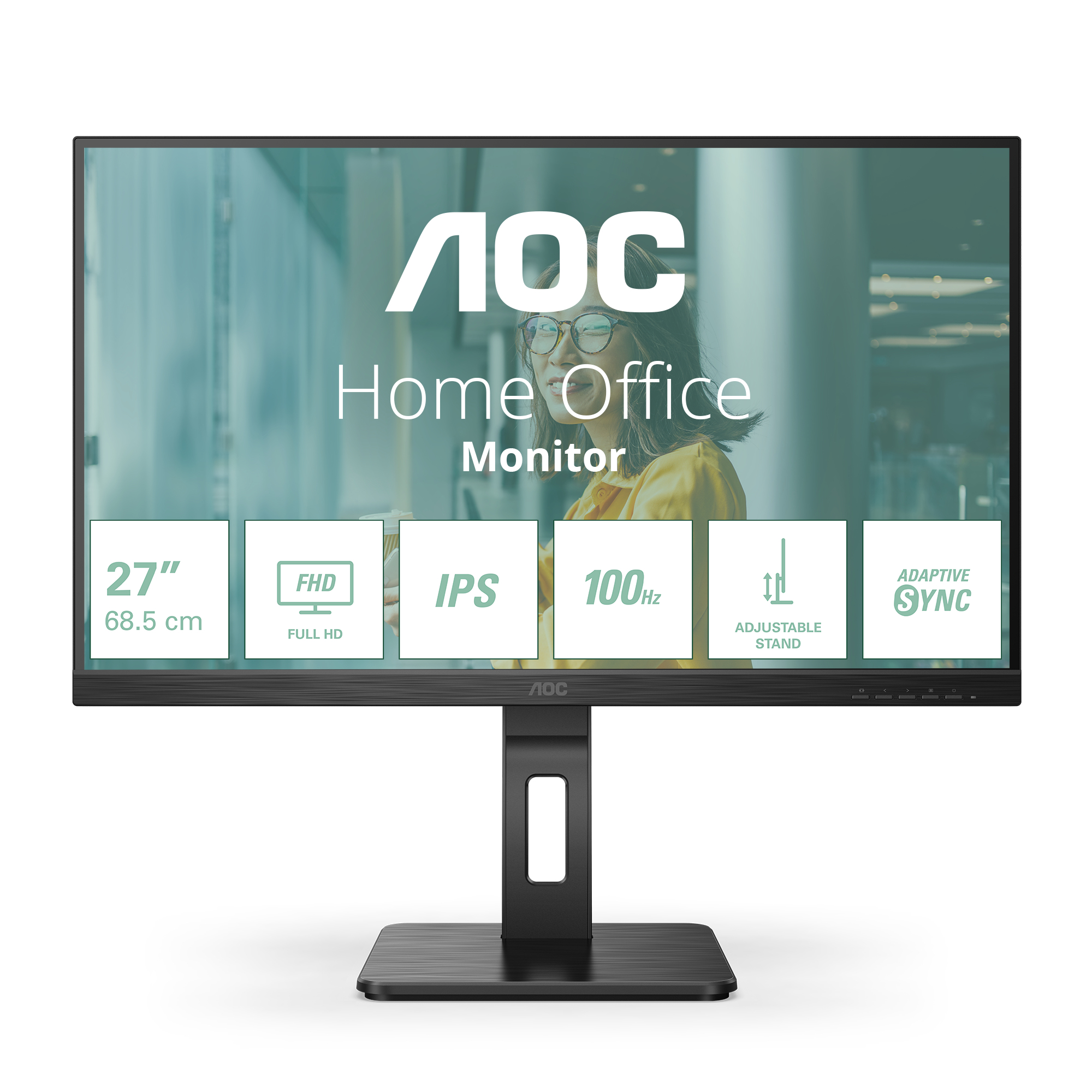 AOC P2 27P2Q computer monitor 68.6 cm (27") 1920 x 1080 pixels Fu