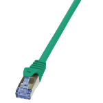 LogiLink 3m Cat.6A 10G S/FTP networking cable Green Cat6a S/FTP (S-STP)