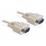 DeLOCK Sub-D 9 3m serial cable Beige Sub-D9