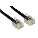 Cables Direct RJ-11, 30m Black