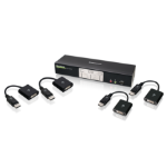 iogear GCS1642DPKIT KVM switch Black, Gray