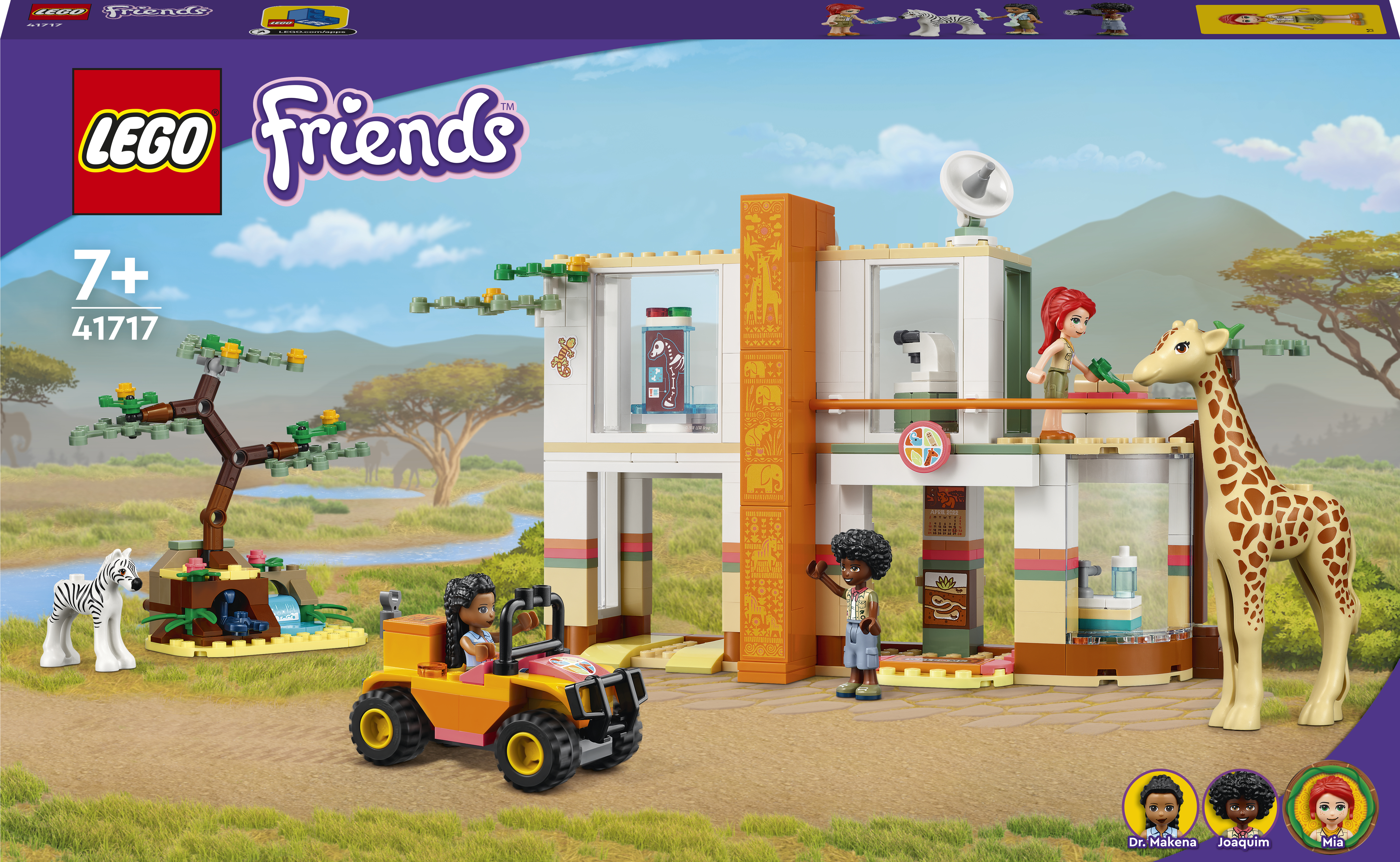 Image of LEGO Friends Mias Tierrettungsmission| 41717
